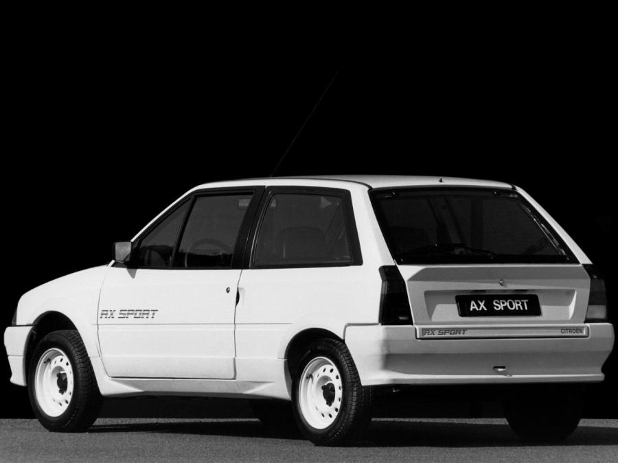  Citroen AX Sport 1987 года  (WW) (фото 6 из 24)